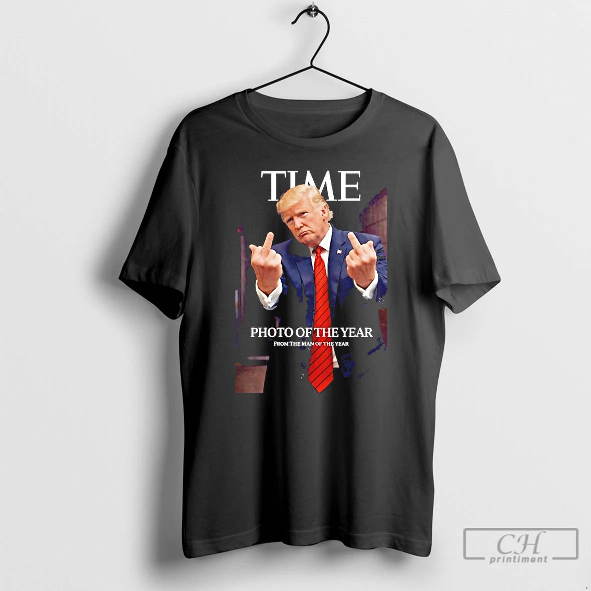 Premium Trump Middle Finger Time Magazine The Man Of The Year T-Shirts, Hoodie, Sweatshirt | AU18TeeNovaLab.com