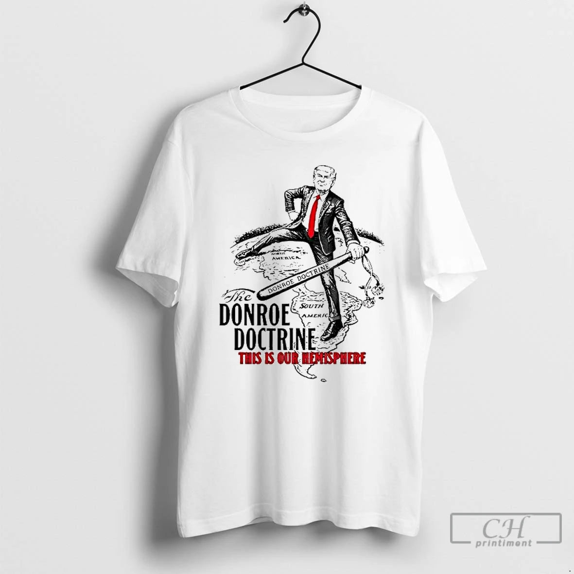 Premium Trump The Donroe Doctrine This Is Our Hemisphere T-Shirts, Hoodie, Sweatshirt | AU18TeeNovaLab.com
