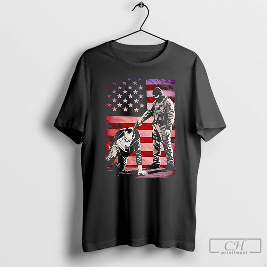Trumps America Anti Ice Usa Flag
