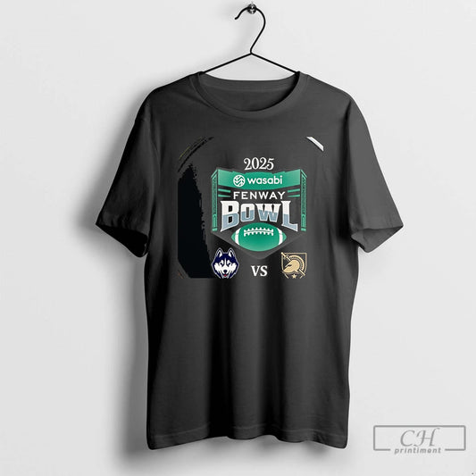 Premium Uconn Huskies Vs Army Black Knights 2025 Fenway Bowl Chriast T-Shirts, Hoodie, Sweatshirt | AU18TeeNovaLab.com