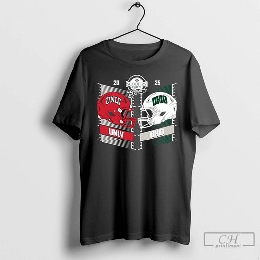 Premium Unlv Rebels Vs Ohio Bobcats 2025 Frisco Bowl Head To Head T Shirts Sweater Hoodie, Sweatshirt | AU18TeeNovaLab.com