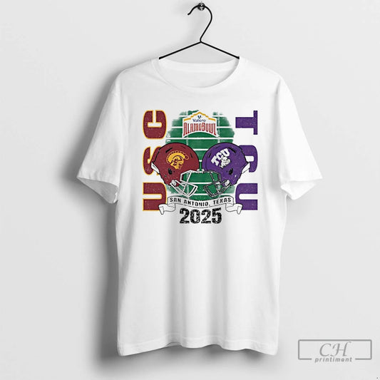 Premium Usc Trojans Vs Tcu Alamo Bowl Bound 2025 Helmets T-Shirts, Hoodie, Sweatshirt | AU18TeeNovaLab.com