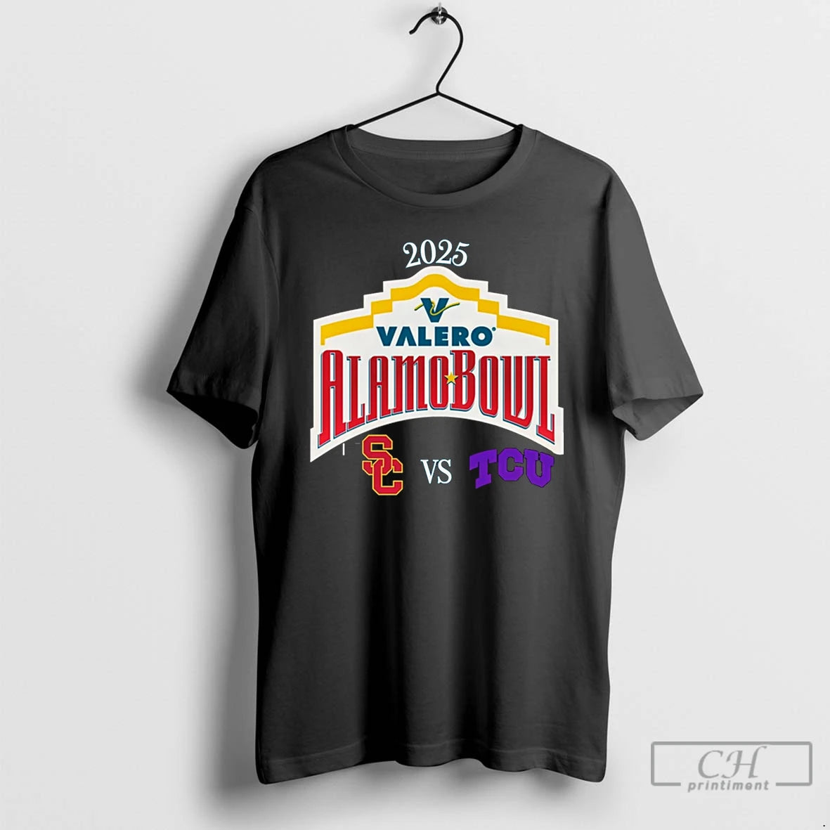 Premium Usc Trojans Vs Tcu Horned Frogs 2025 Alamo Bowl T-Shirts, Hoodie, Sweatshirt | AU18TeeNovaLab.com