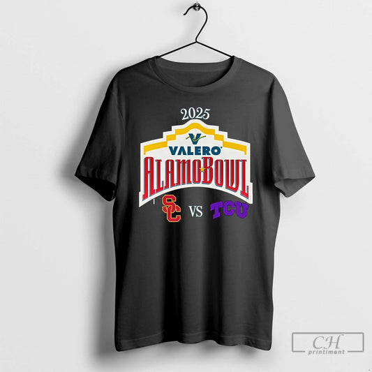 Premium Usc Trojans Vs Tcu Horned Frogs 2025 Alamo Bowl T-Shirts, Hoodie, Sweatshirt | AU18TeeNovaLab.com