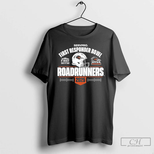 Premium Utsa Roadrunners 2025 First Responder Bowl Helmet T-Shirts, Hoodie, Sweatshirt | AU18TeeNovaLab.com