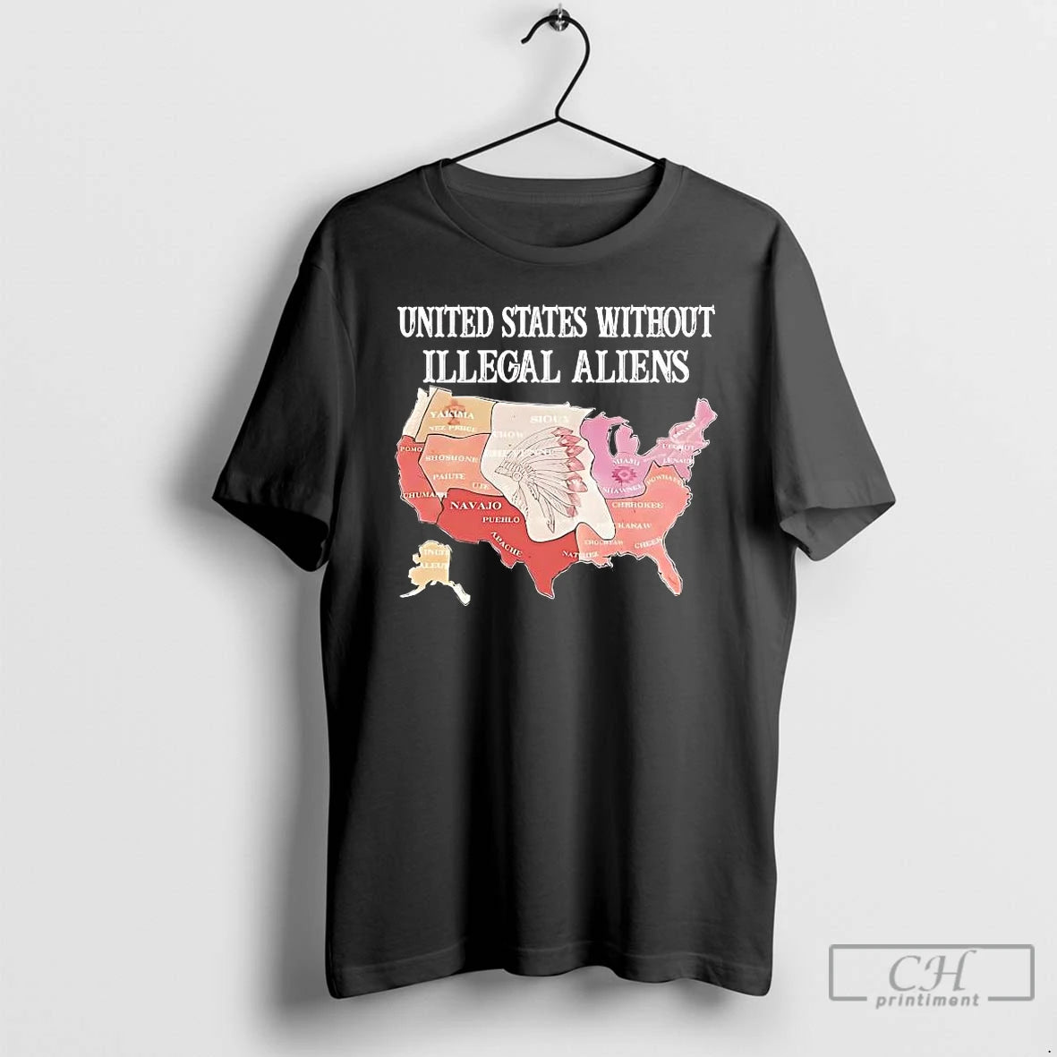 Premium United States Without Illegal Aliens T-Shirts, Hoodie, Sweatshirt | AU18TeeNovaLab.com