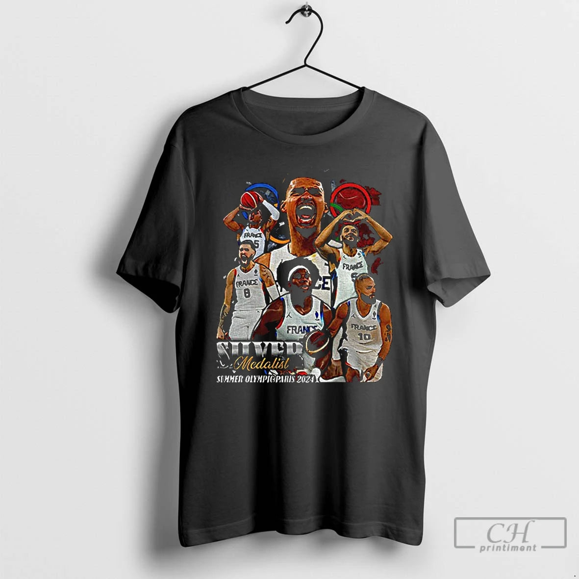 Premium Victor Wembanyama San Antonio Spurs Nba Draft 2025 Silver Medalist T-Shirts, Hoodie, Sweatshirt | AU18TeeNovaLab.com