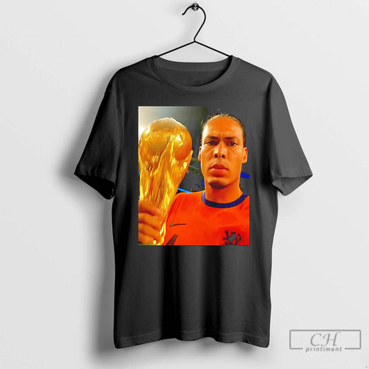 Premium Virgil Van Liverpool Trophy T-Shirts, Hoodie, Sweatshirt | AU18TeeNovaLab.com