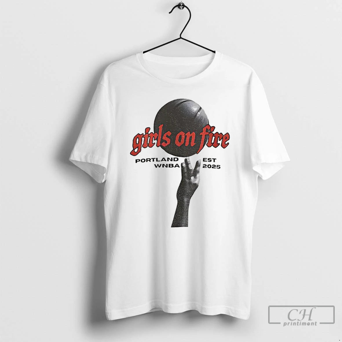 Premium Wnba Girls On Fire Portland Est 2025 Vintage T-Shirts, Hoodie, Sweatshirt | AU18TeeNovaLab.com