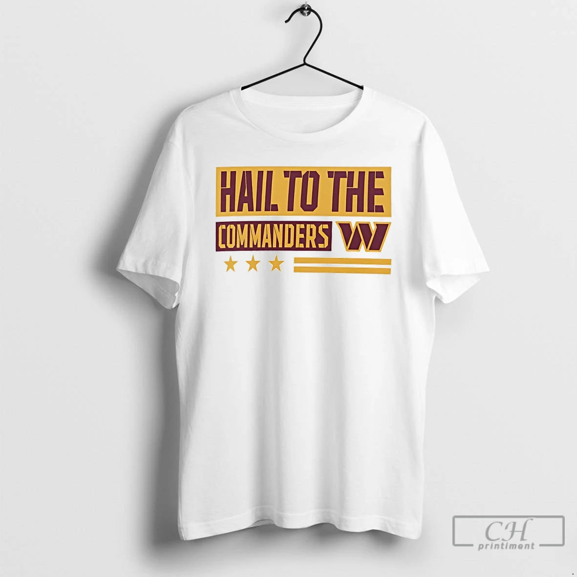 Premium Washington Commanders Hail To The T-Shirts, Hoodie, Sweatshirt | AU18TeeNovaLab.com