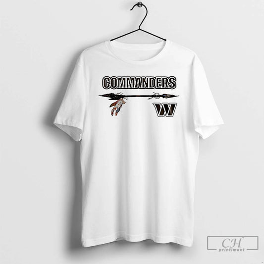 Premium Washington Commanders X Native American Heritage 1 Sided T Shirts