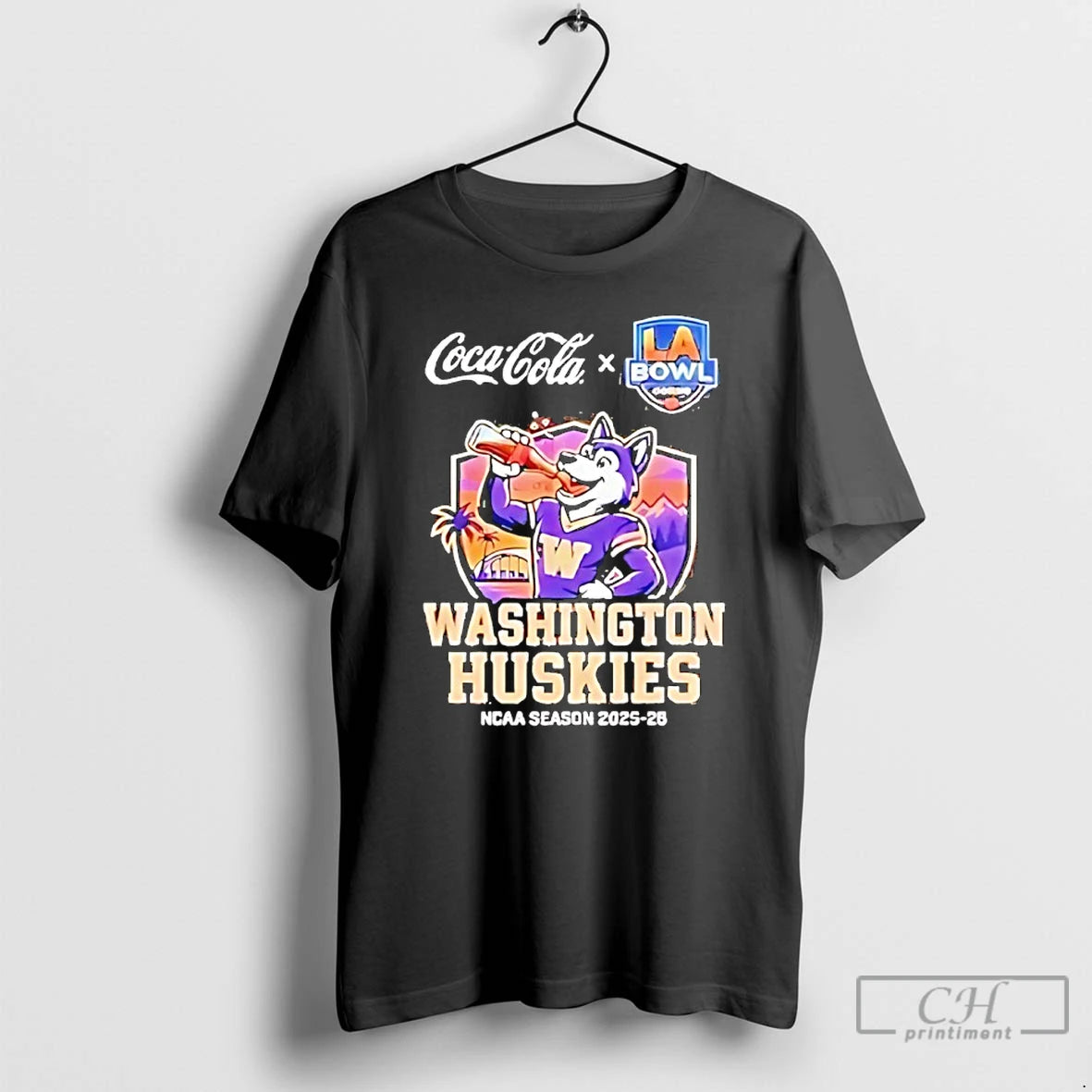 Premium Washington Huskies 2025 26 La Bowl Hosted By Gronk Mascot T-Shirts, Hoodie, Sweatshirt | AU18TeeNovaLab.com