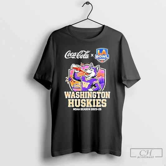 Premium Washington Huskies 2025 26 La Bowl Hosted By Gronk Mascot T-Shirts, Hoodie, Sweatshirt | AU18TeeNovaLab.com