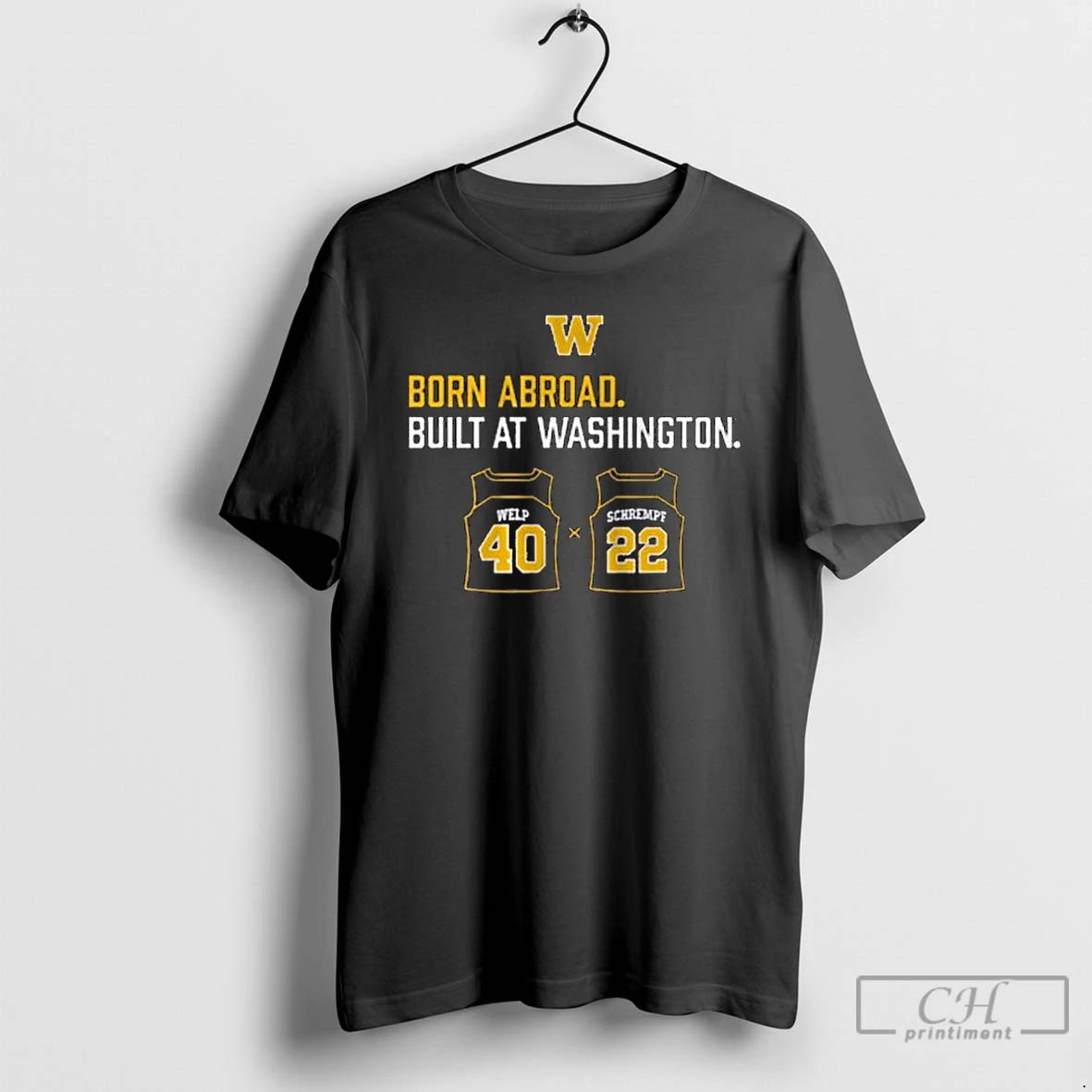 Premium Washington Huskies Schrempf Welp Duo T-Shirts, Hoodie, Sweatshirt | AU18TeeNovaLab.com