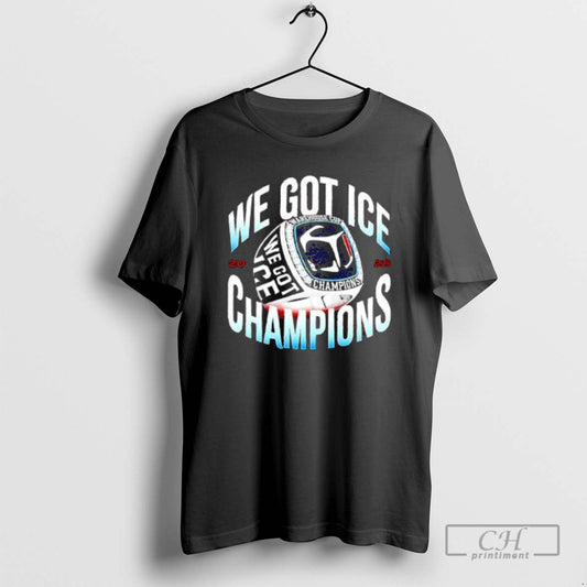 Premium We Got Ice Warehouse Cup Champions Victory Ring Shirt Sweater Hoodie, Sweatshirt | AU18TeeNovaLab.com