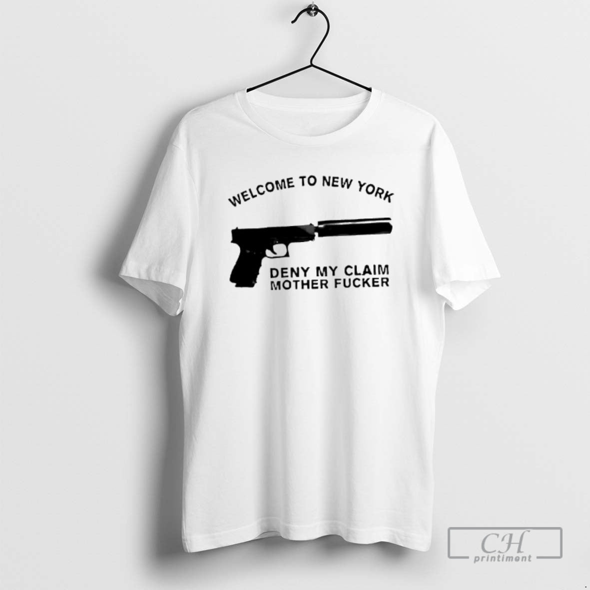 Premium Welcome To New York Deny My Claim Mother Fucker Guns Shirt Sweater Hoodie, Sweatshirt | AU18TeeNovaLab.com