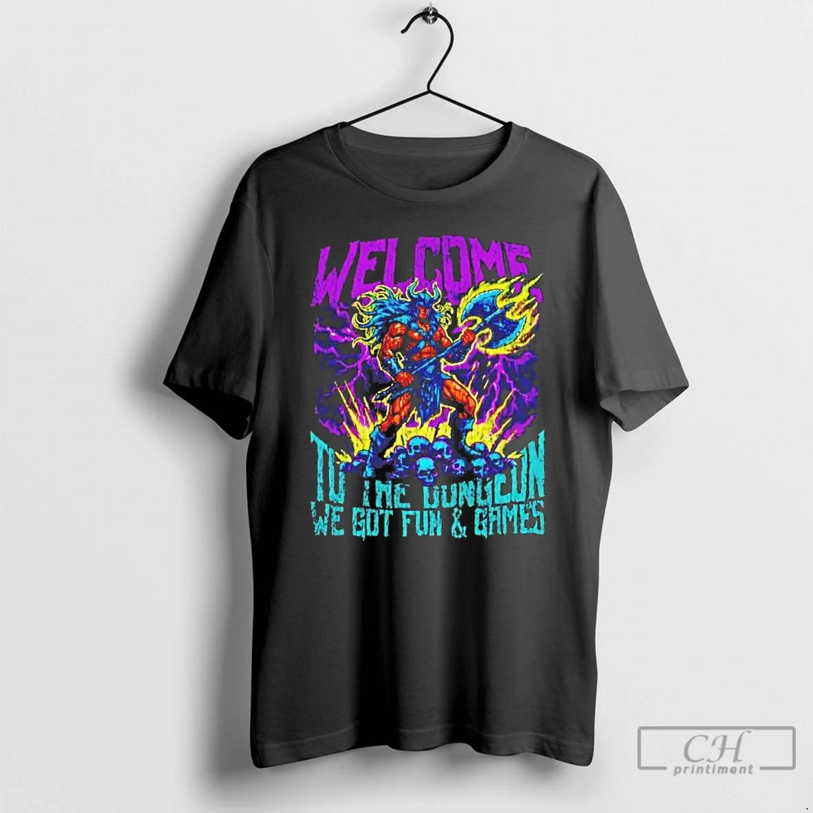 Premium Welcome To The Dungeon We Got Fun And Games T-Shirts, Hoodie, Sweatshirt | AU18TeeNovaLab.com