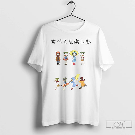 Premium Yotsuba Manga Enjoy Everything Everything T-Shirts, Hoodie, Sweatshirt | AU18TeeNovaLab.com