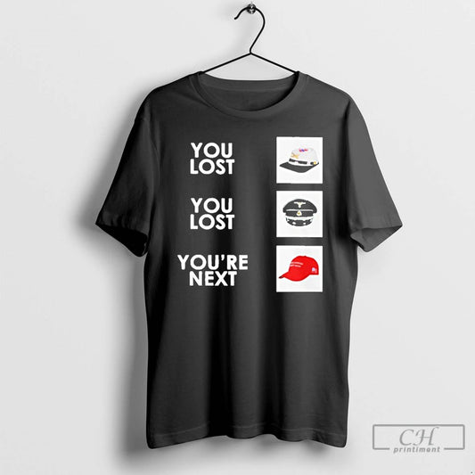 Premium You Lost You Lost Youre Next Modern Display Of The Confederate Battle Flag
