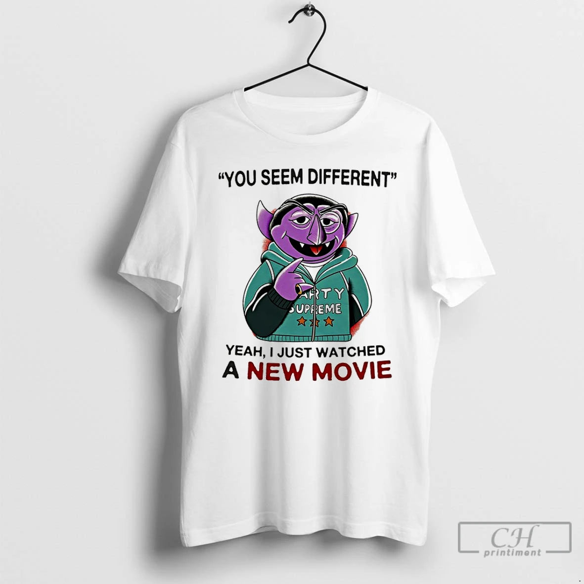 Premium You Seem Different Yeah I Just Watched A New Movie T-Shirts, Hoodie, Sweatshirt | AU18TeeNovaLab.com
