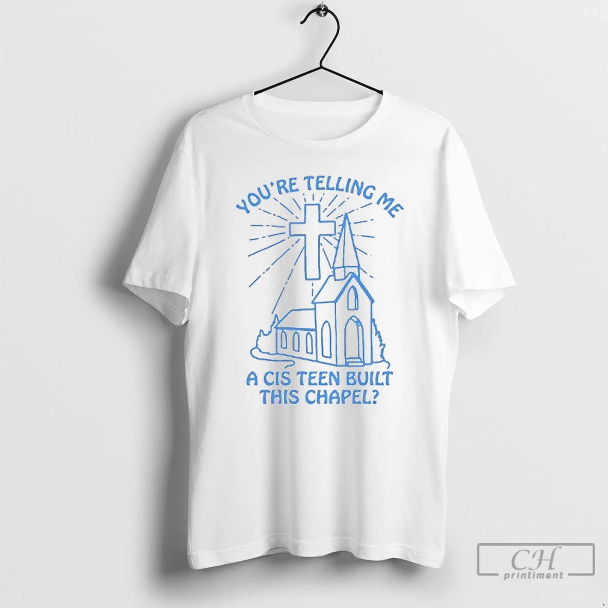 Premium Youre Telling Me A Cisn Built This Chapel T-Shirts, Hoodie, Sweatshirt | AU18TeeNovaLab.com
