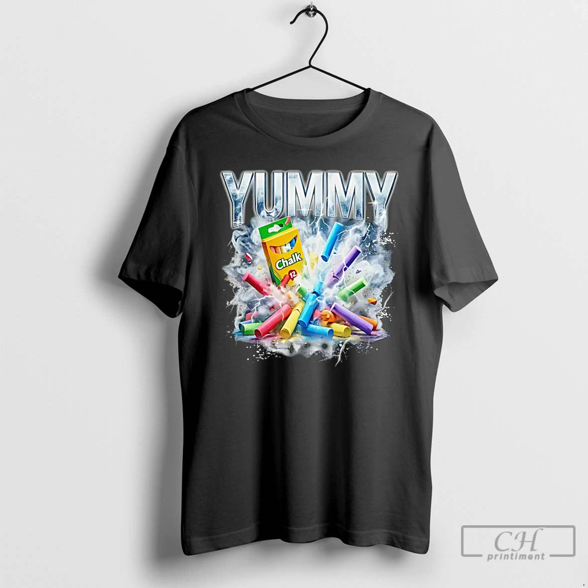Premium Yummy Chalk Vintage Rap T-Shirts, Hoodie, Sweatshirt | AU18TeeNovaLab.com