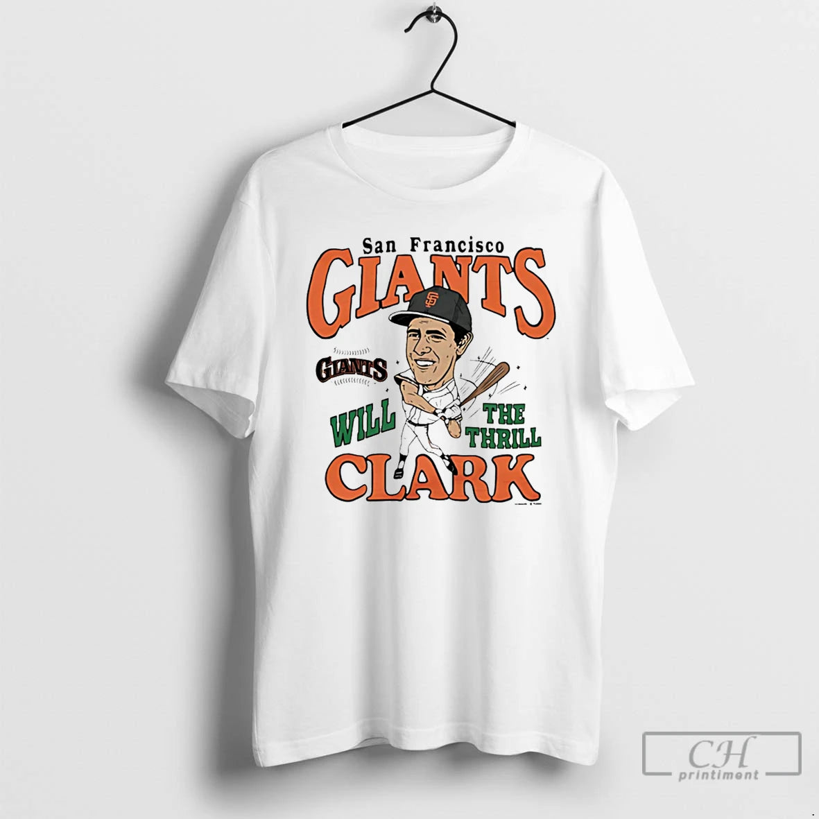 Premium An Francisco Giants Will Clark Superstar Caricature T-Shirts, Hoodie, Sweatshirt | AU18TeeNovaLab.com
