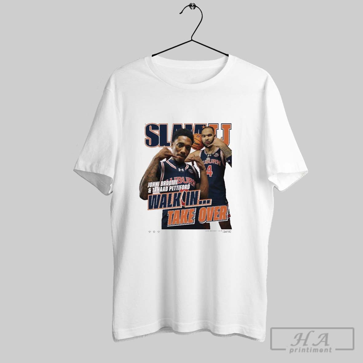 Slam U Auburn Tiger Johni Broome And Tahaad Pettiford Walk In Take Over