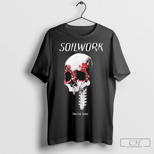 Soilwork Harvest Spine Skull Shirts