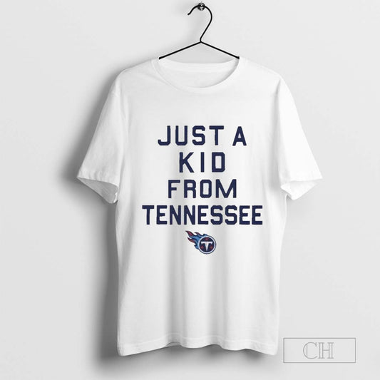 Tennessee Titans Homage Youth Just A Kid Tri Blend