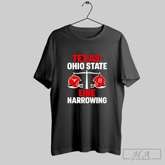 Texas Vs Ohio State 2025 Line Narrowing