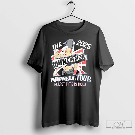 The John Cena Farewell Tour 2025 London The Last Time Is Now T Shirts