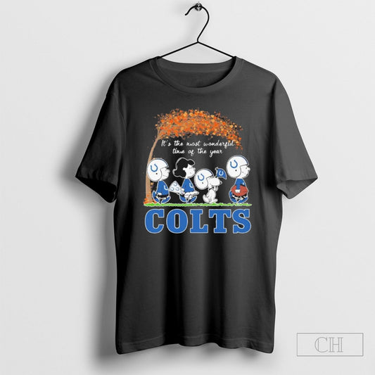 The Peanuts Walking X Indianapolis Colts Its The Most Wonderful Time Of The Year