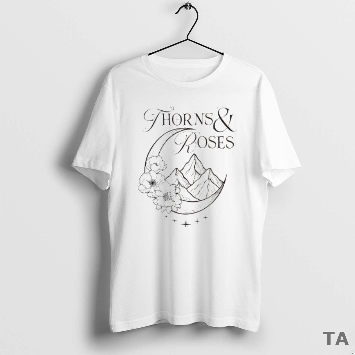 Top A Court Of Thorns And Roses Mountain Flower T Shirt Sweater Hoodie, Sweatshirt | AU18TeeNovaLab.com
