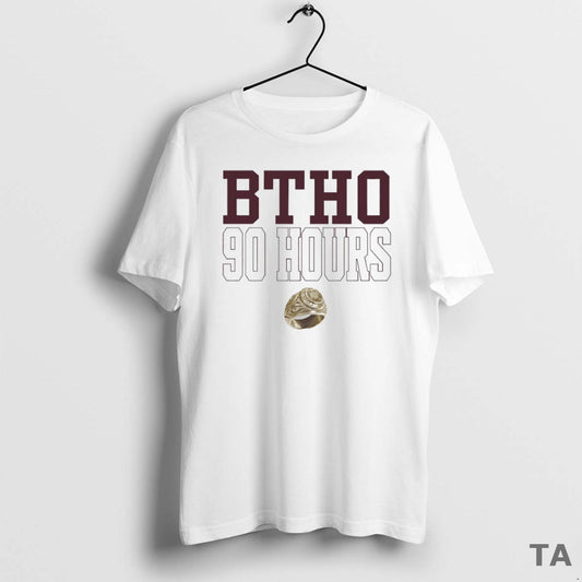 Top Btho 90 Hours Ring Texas A And M Aggies Circle T Shirt Sweater