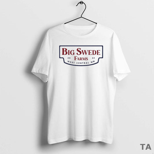 Top Big Swede Farms West Central Mn Patriotic Logo T Shirt Sweater Hoodie, Sweatshirt | AU18TeeNovaLab.com