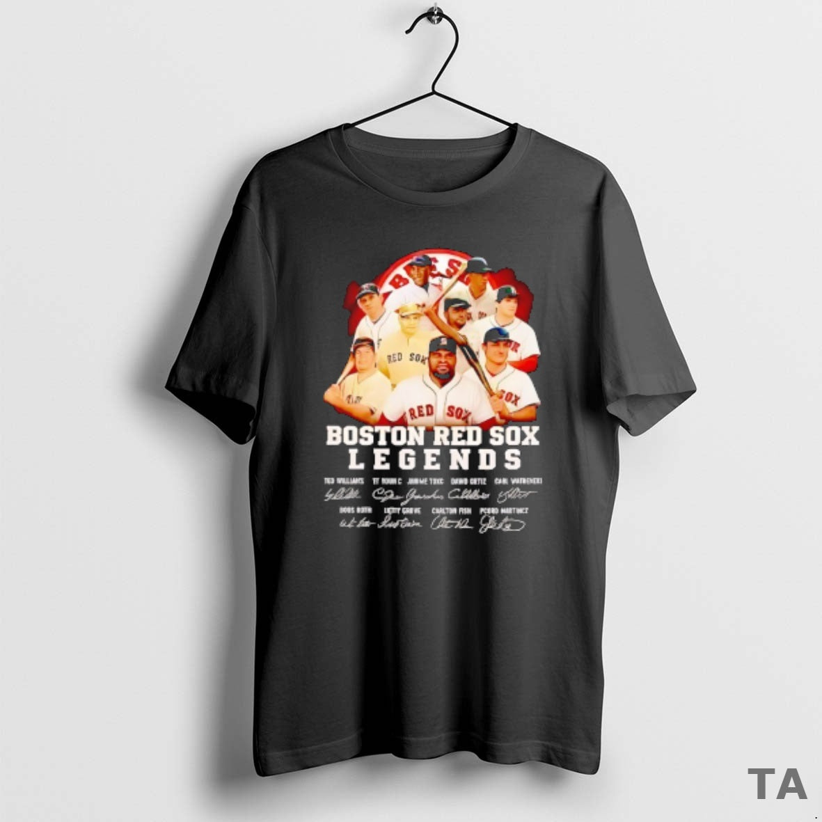 Top Boston Red Sox Legends Signatures T Shirt Sweater Hoodie, Sweatshirt | AU18TeeNovaLab.com