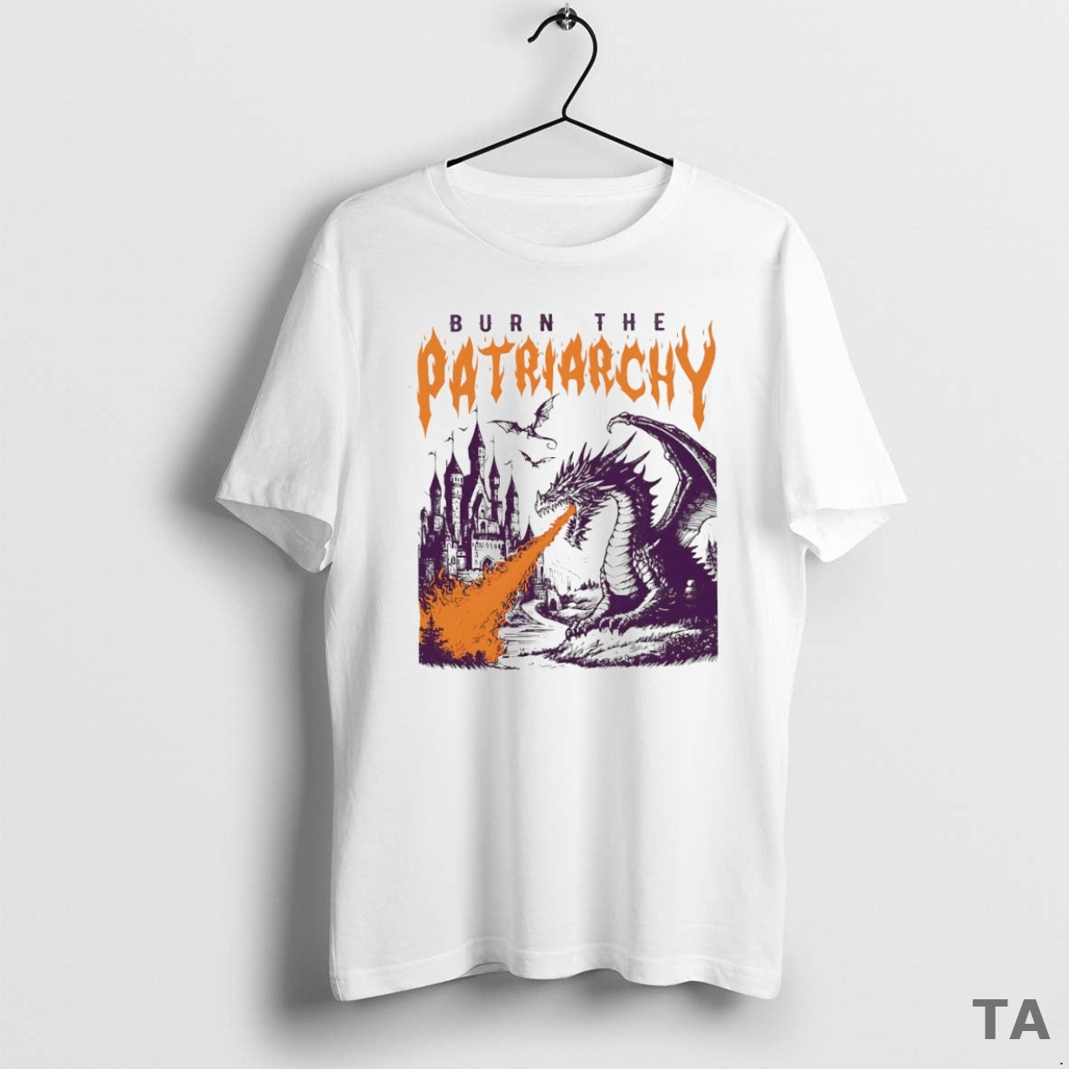 Top Burn The Patriarchy Dragon Circle T Shirt Sweater Hoodie, Sweatshirt | AU18TeeNovaLab.com