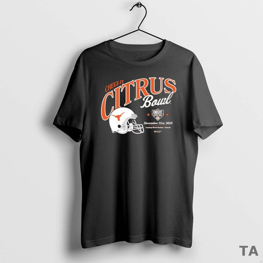 Top Cheez It Citrus Bowl 2025 Texas Longhorns Football Helmet T Shirt Sweater Hoodie, Sweatshirt | AU18TeeNovaLab.com