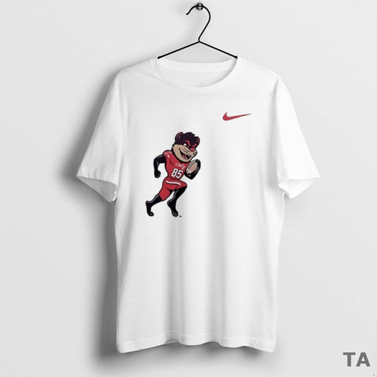 Top Cincinnati Bearcats Mascot Playing Football Circle T Shirt Sweater Hoodie, Sweatshirt | AU18TeeNovaLab.com