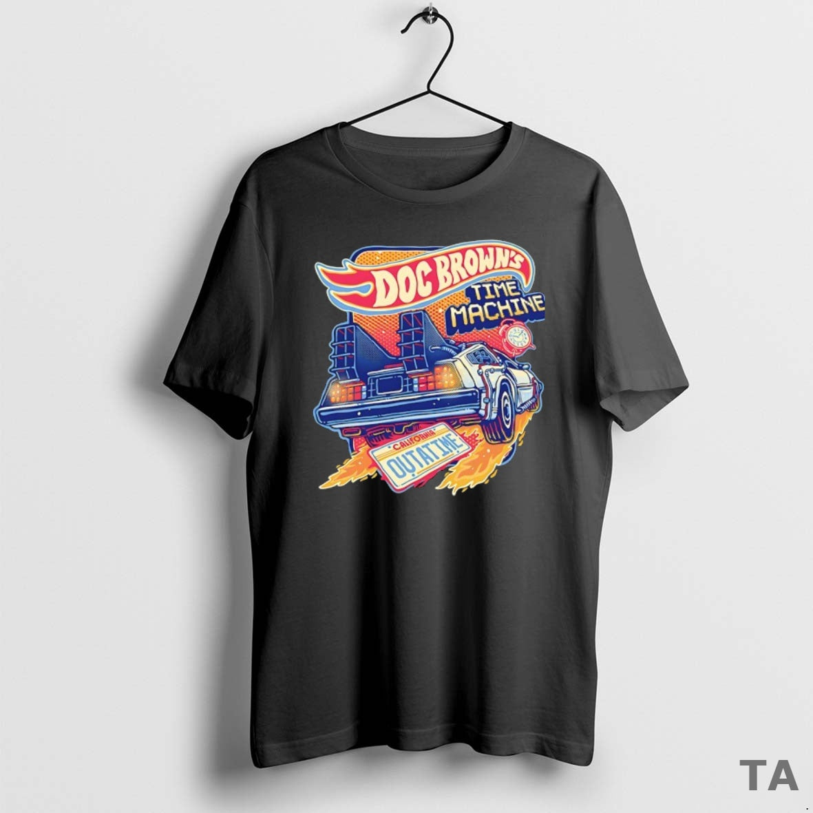 Top Doc Browns Time Machine T Shirt Sweater Hoodie, Sweatshirt | AU18TeeNovaLab.com