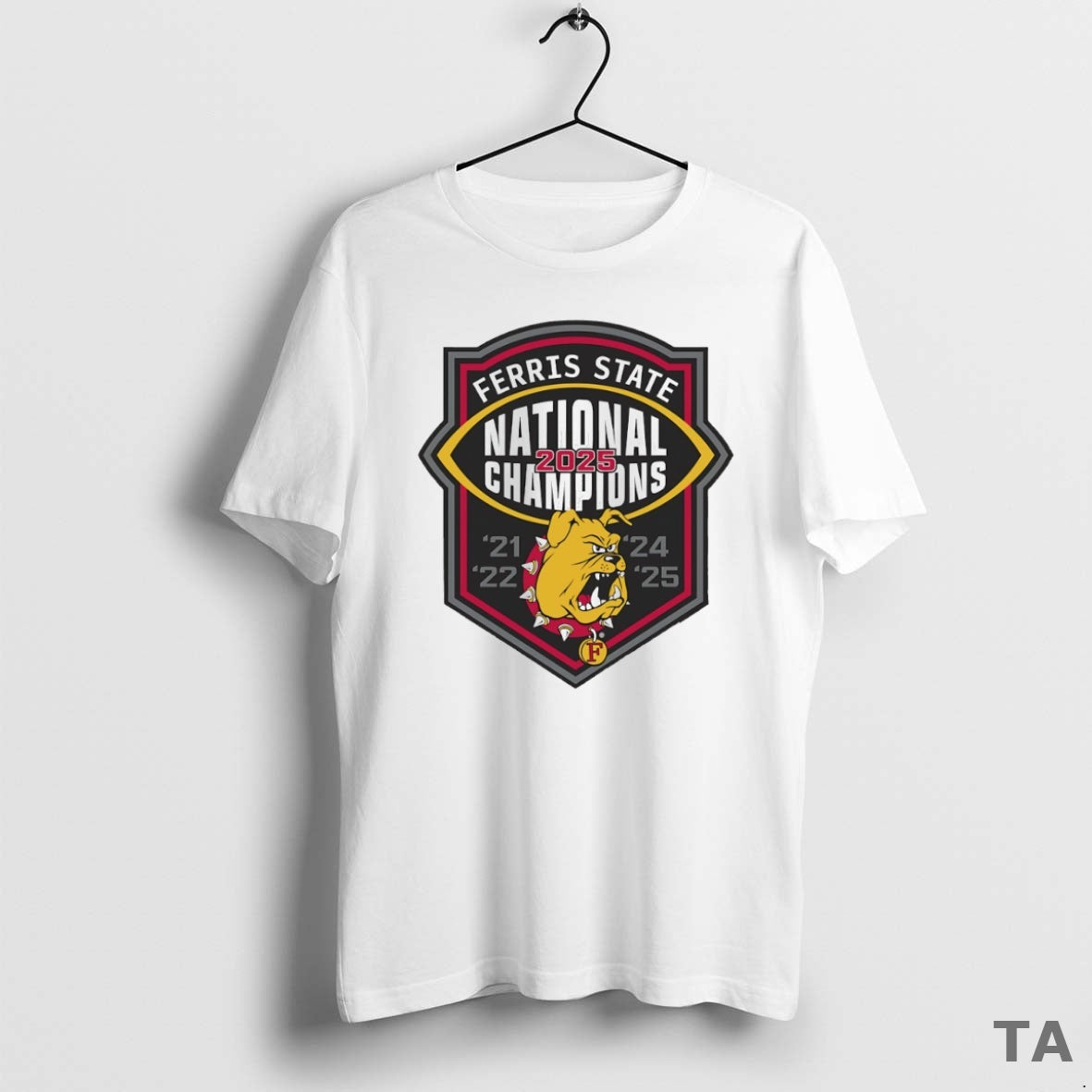 Top Ferris State Bulldogs 2025 National Champions Logo Circle T Shirt Sweater Hoodie, Sweatshirt | AU18TeeNovaLab.com