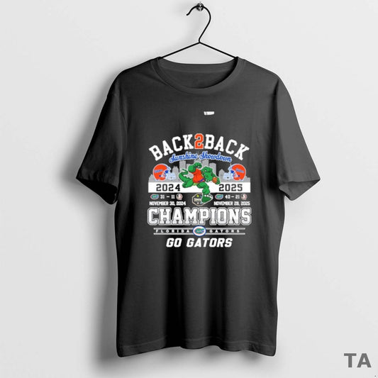 Top Florida Gators Beat Seminoles Again Sunshine Showdown Champions Back 2 Back T Shirt Sweater Hoodie, Sweatshirt