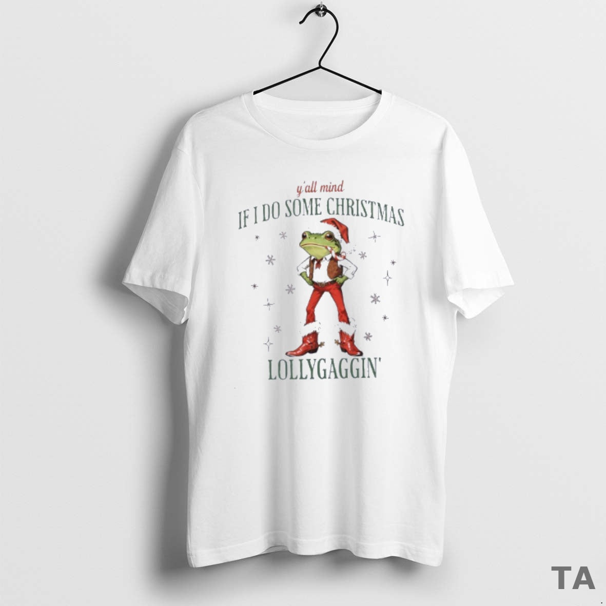 Top Frog Yall Mind If I Do Some Lollygaggin Christmas T Shirt Sweater Hoodie, Sweatshirt | AU18TeeNovaLab.com