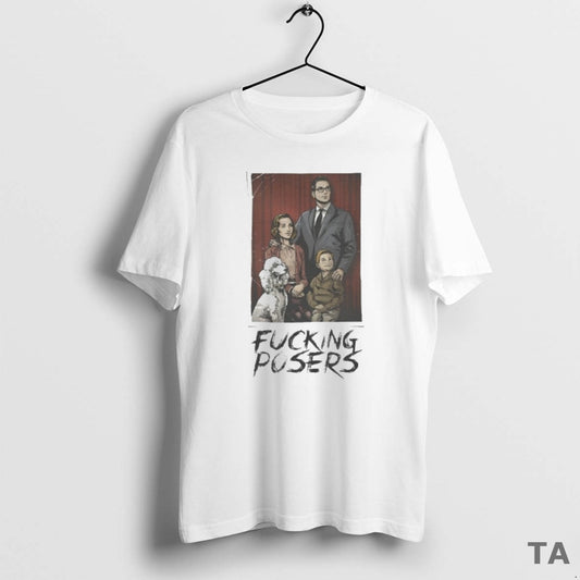 Top Fucking Posers T Shirt Sweater Hoodie, Sweatshirt | AU18TeeNovaLab.com