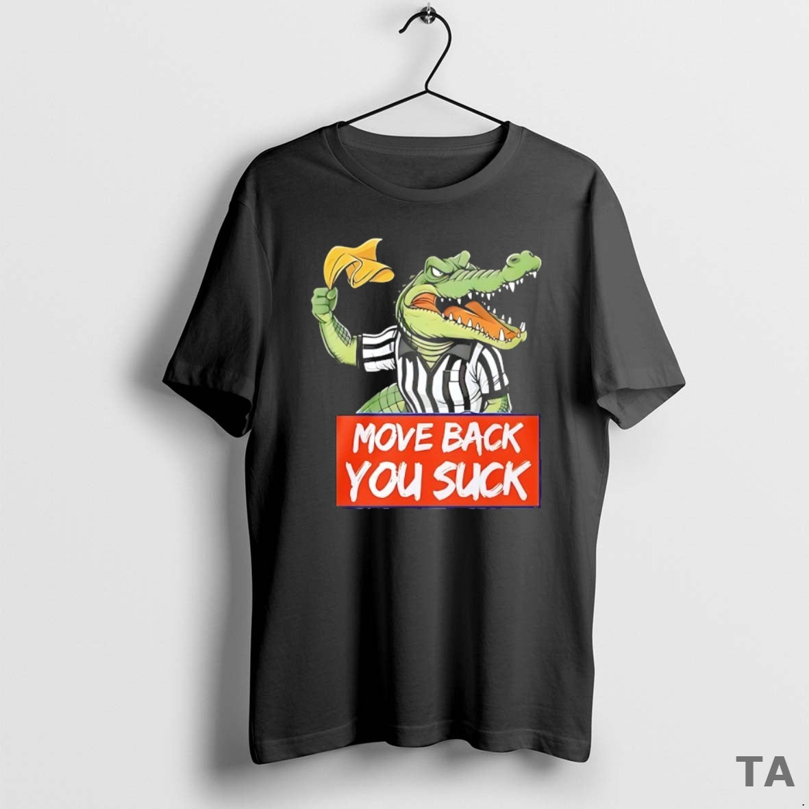 Top Gator Yellow Flag Move Back You Suck T Shirt Sweater Hoodie, Sweatshirt | AU18TeeNovaLab.com