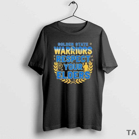 Top Golden State Warriors Respect Your Elders T Shirt Sweater Hoodie, Sweatshirt | AU18TeeNovaLab.com