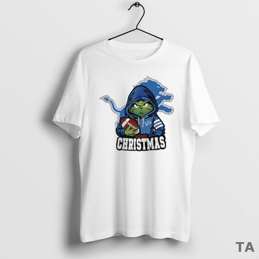 Top Grinch Detroit Lions Merry Grinchmas Football Christmas Circle T Shirt Sweater Hoodie, Sweatshirt | AU18TeeNovaLab.com