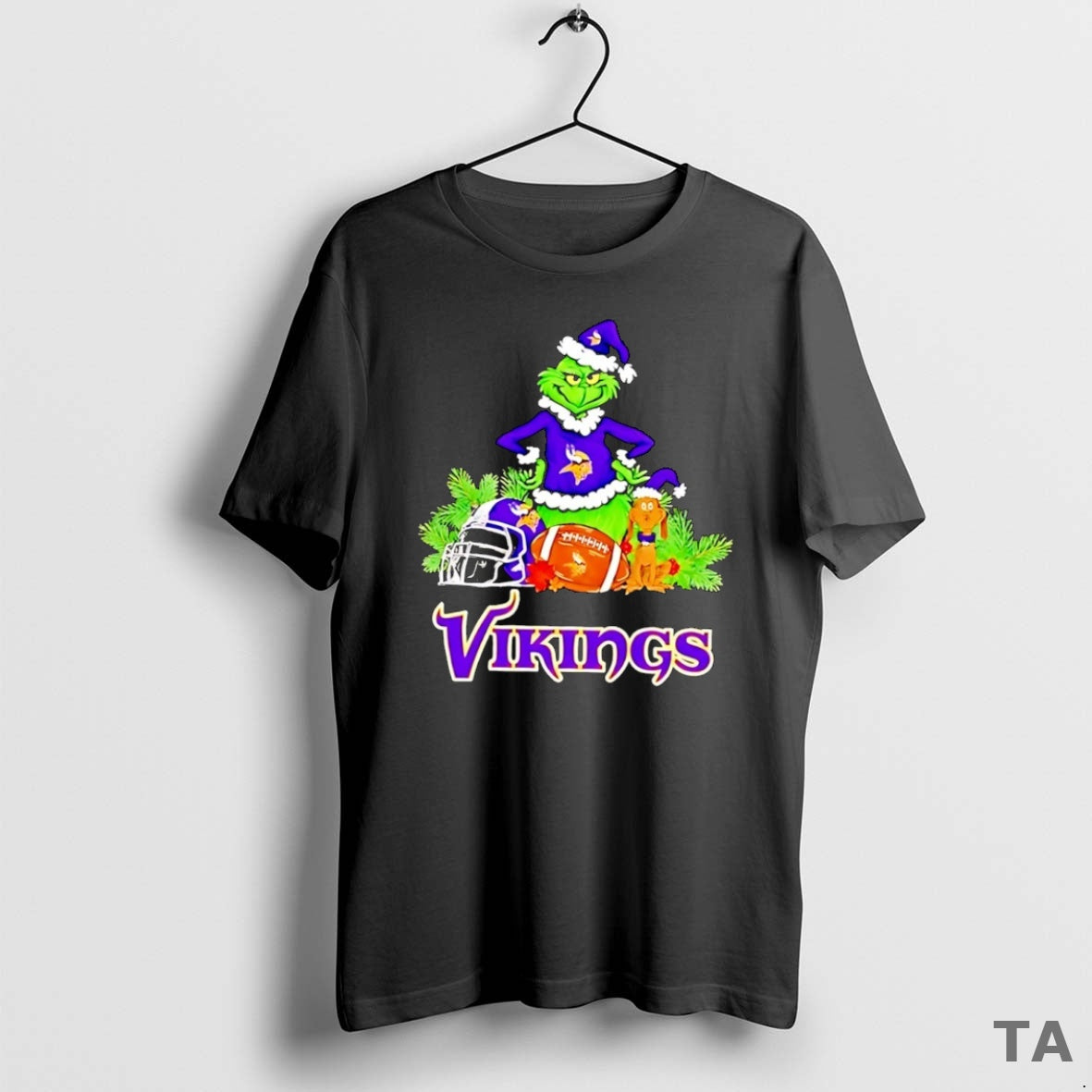 Top Grinch And Max Dog Minnesota Vikings Football Merry Christmas T Shirt Sweater Hoodie, Sweatshirt | AU18TeeNovaLab.com