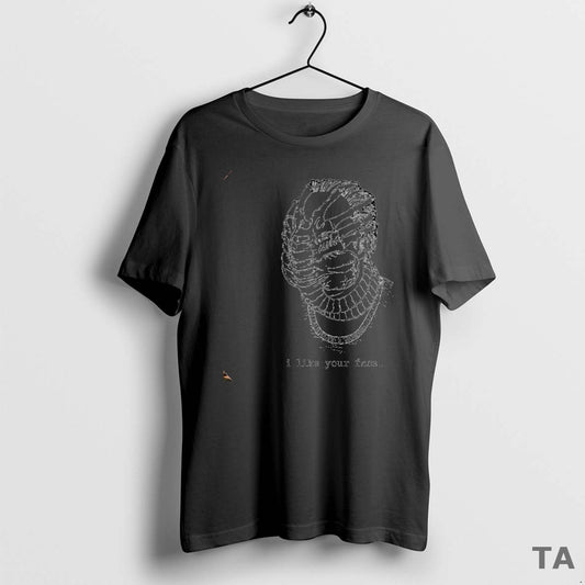 Top I Like Your Face Skeleton Hand Circle T Shirt Sweater Hoodie, Sweatshirt | AU18TeeNovaLab.com